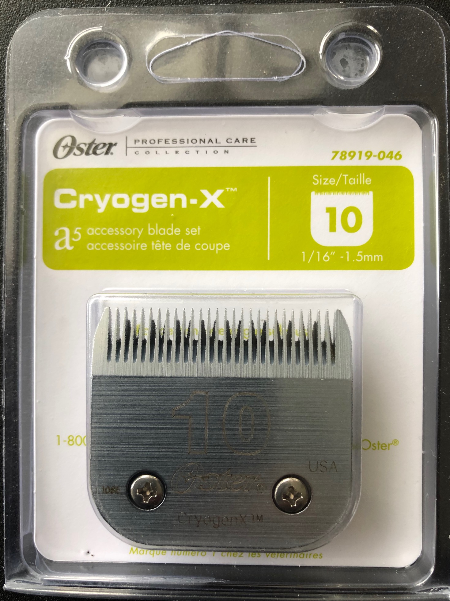Oster Tıraş Makinası Yedek Uç 1,6 Mm No:10 Kerbl1891904